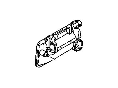 GM 30003478 Handle-Front Door Outer LH (Black)