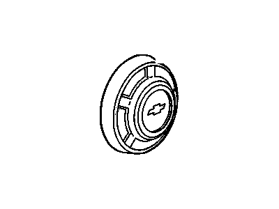 GM 362013 Hub Cap (Gold) *Marked Print