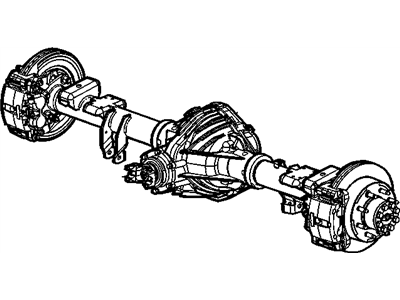 GM 25820133 Axle Asm-Rear (4.10 Ratio)