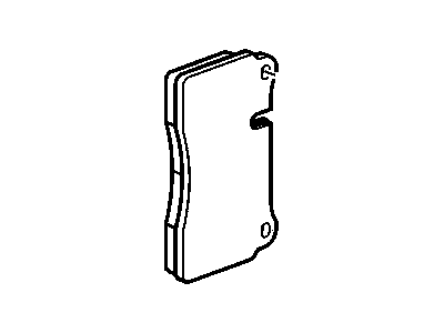 GM 22956256 Rear Pads