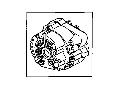 GM 19151890 Reman Alternator(Delco 27Si 80 Amps)