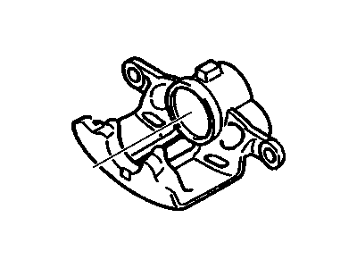 GM 90444700 Housing, Front Brake Caliper(W/Piston)(LH)