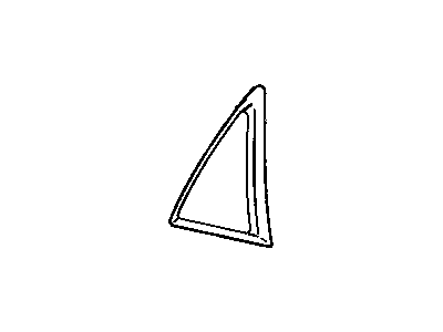 GM 22654701 Panel Asm-Front Side Door Upper Front Trim Finish *Graphite