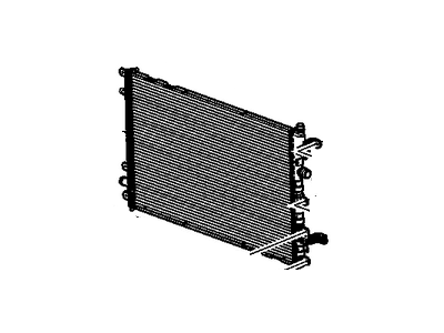 GM 22765637 Auxiliary Radiator