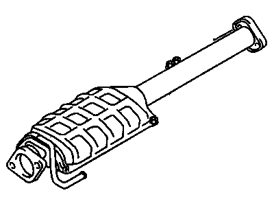 GM 25153052 Warm Up 3Way Catalytic Convertor Assembly (W/ Exhaust Pi