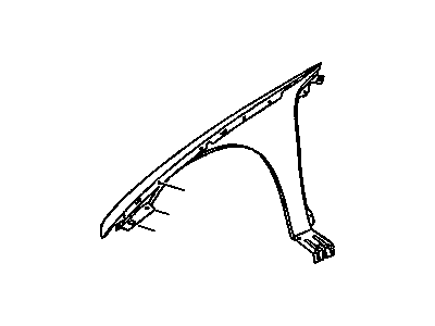 GM 25661856 Fender