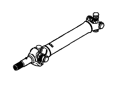 GM 7841475 Rear Propeller Shaft Assembly