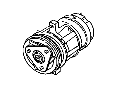 GM 89018856 Air Conditioner Compressor Assembly