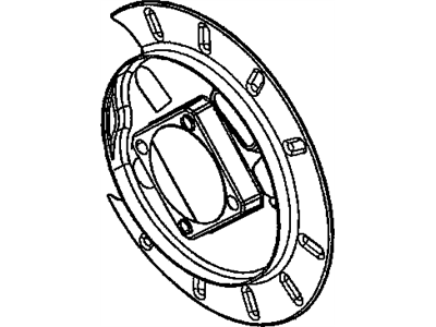 GM 19178785 Backing Plate