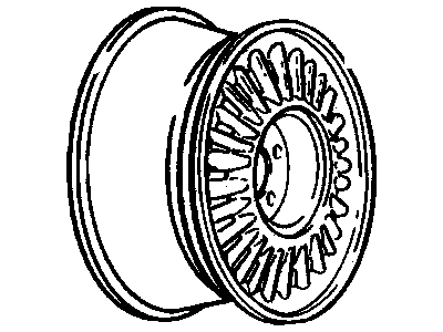 GM 3635443 Wheel, Alloy