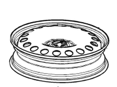 GM 13383365 Spare Wheel