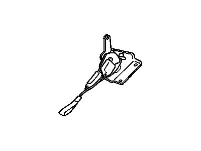 GM 12474153 Latch, Rear Seat