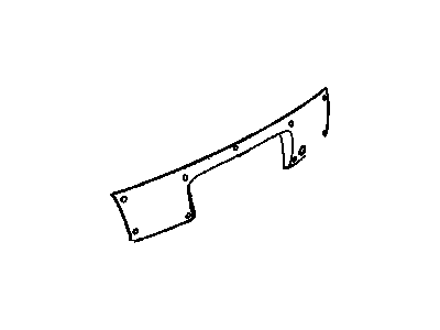 GM 90585419 Applique, R/Compartment Lid