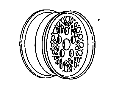GM 12350250 Wheel Rim 15X6