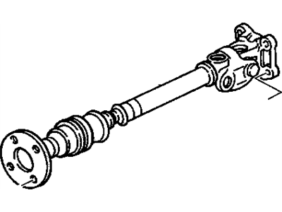 GM 15113831 Front Axle Propeller Shaft Assembly