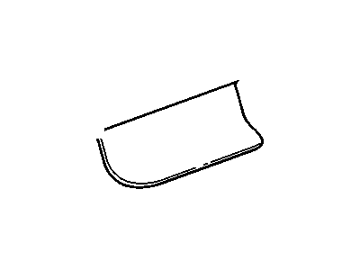 GM 20762167 Seat Back Panel