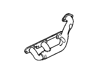 GM 25534609 Exhaust Manifold Assembly-Light