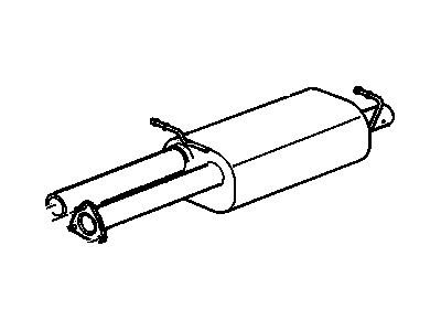 GM 15025767 Exhaust Muffler Assembly