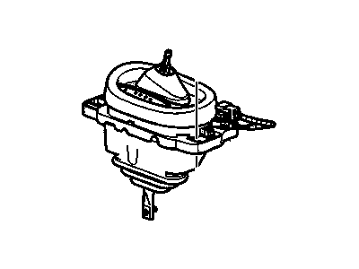 GM 22744825 Gear Shift Assembly