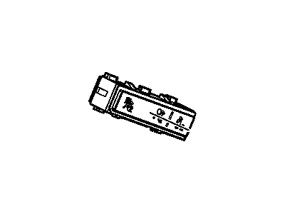 GM 20846675 Display, Instrument Panel Airbag Arming Status