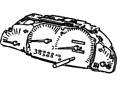 GM 15115881 Instrument Panel Gage CLUSTER