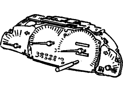 GM 15238349 Instrument Panel Gage CLUSTER