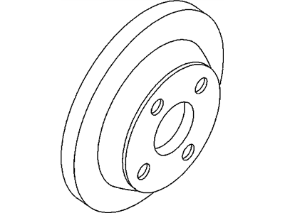 GM 21012880 Front Brake Rotor