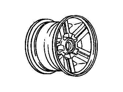 GM 14089082 Wheel Rim, 16X8