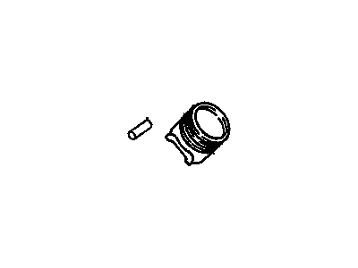 GM 12537200 Piston Asm-(W/Pinion, Std)