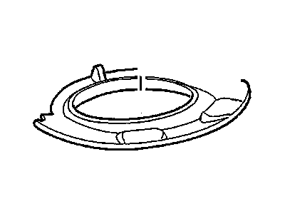 GM 22235163 Insulator-Front Spring