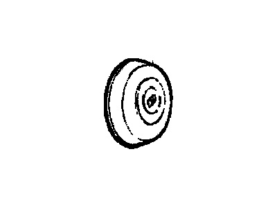 GM 25505194 Hub Wheel Cap ASSEMBLY (Aluminum)