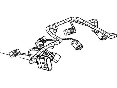 GM 12590938 Harness Asm-Fuel Injector Wiring
