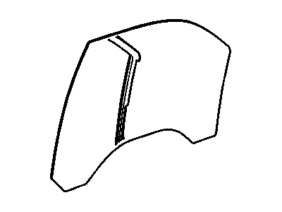 GM 20794332 Door Glass