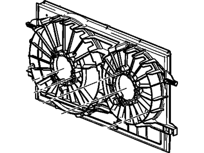 GM 20757666 Fan Shroud