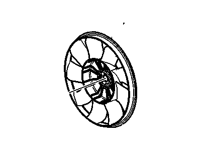 GM 20757670 Fan Blade