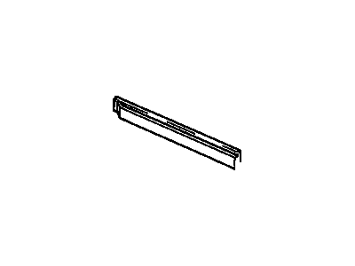 GM 20565303 Molding Asm-Front Side Door Center