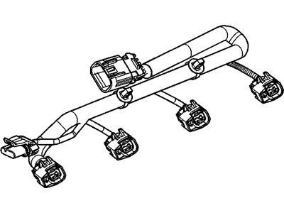 GM 12582220 Harness Asm-Fuel Injector Wiring