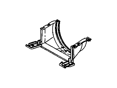 GM 15595752 Shroud-Radiator Fan-Lower