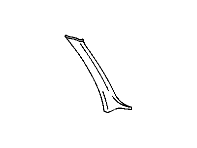 GM 16653223 Molding Asm-Windshield Side Upper Garnish *Sapphire