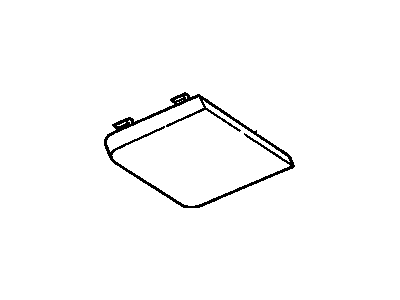 GM 20191635 Lens-Dome Lamp *White