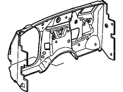 GM 15898581 Insulator-Dash Panel