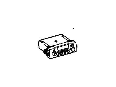 GM 25681167 Heater & Air Conditioner Control Assembly