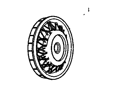 GM 25558103 Wheel Trim Cover Assembly
