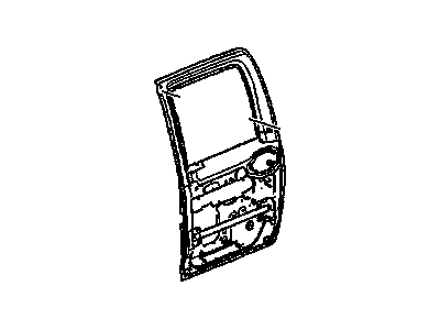GM 89025529 Door Shell