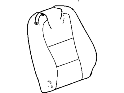 GM 23162191 Seat Back Cover