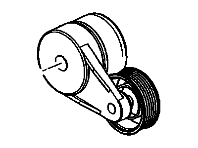 GM 12552509 Tensioner, Drive Belt