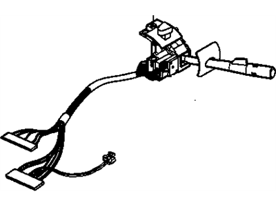 GM 26062938 Switch Asm, Turn Signal & Headlamp Dimmer Switch & Windshield Wiper & Windshield Washer (W/ Lever)