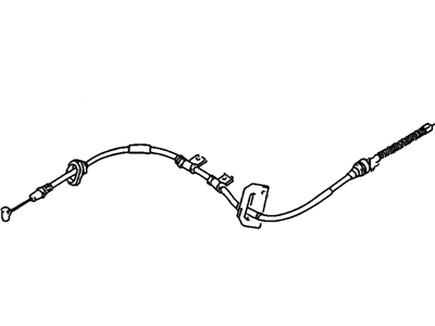 GM 30021026 Cable, Parking Brake, LH (On Esn)