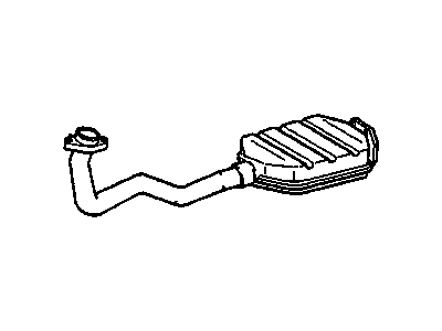 GM 25101500 Catalytic Converter Assembly (W/Exhaust Manifold Pipe)