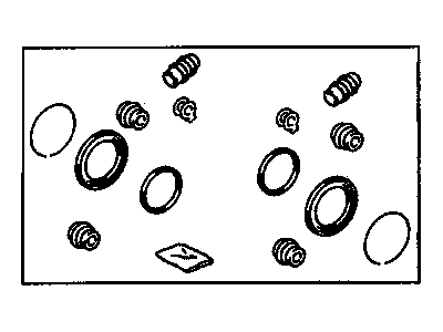 GM 19204656 Seal Kit, Rear Brake Caliper Piston